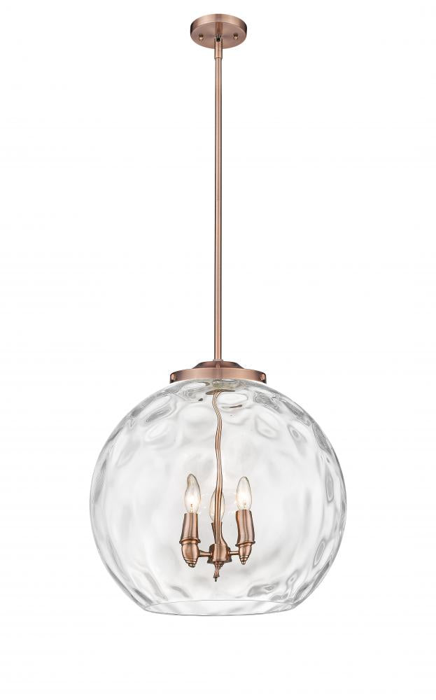 Innovations Lighting 221-3S-AC-G1215-18-LED Pendant Contemporary - Copper