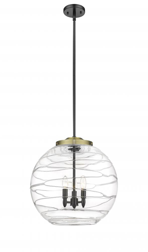 Innovations Lighting 221-3S-BAB-G1213-18-LED Pendant Contemporary - Antique Brass