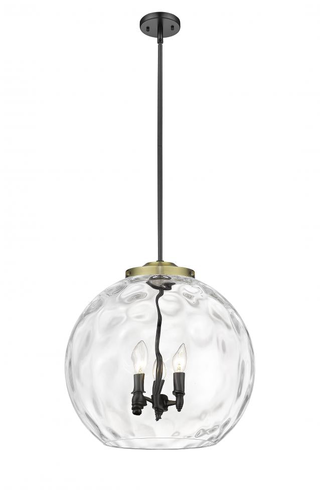 Innovations Lighting 221-3S-BAB-G1215-18-LED Pendant Contemporary - Antique Brass