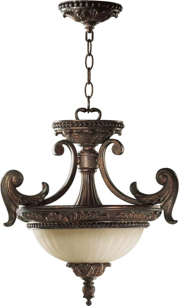 Quorum Lighting MADELEINE 2230-18-88 Pendant Traditional - Corsican Gold