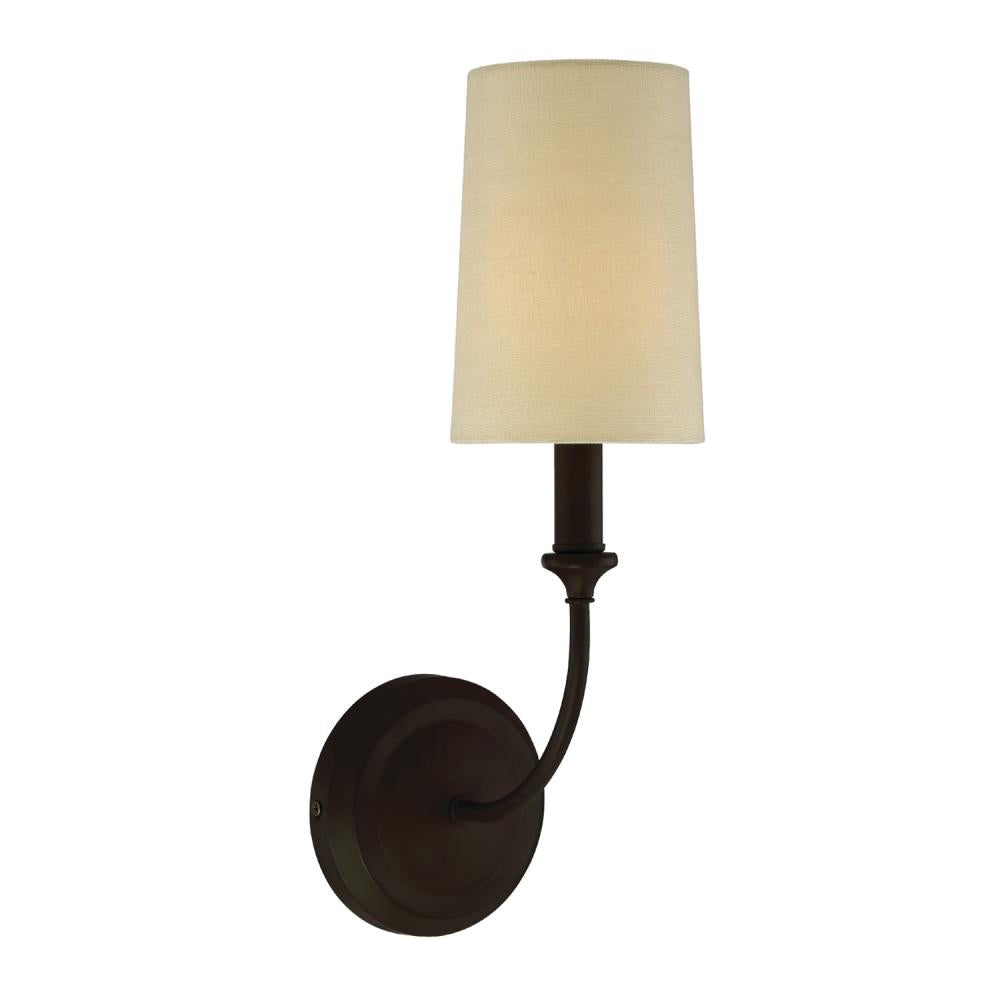 Crystorama SYLVAN 2241-DB Sconce Contemporary - Dark Bronze