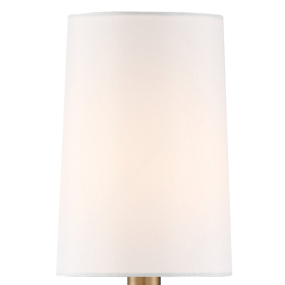 Crystorama Lighting 2241-VG Sconce, UL Damp Rated, Vibrant Gold