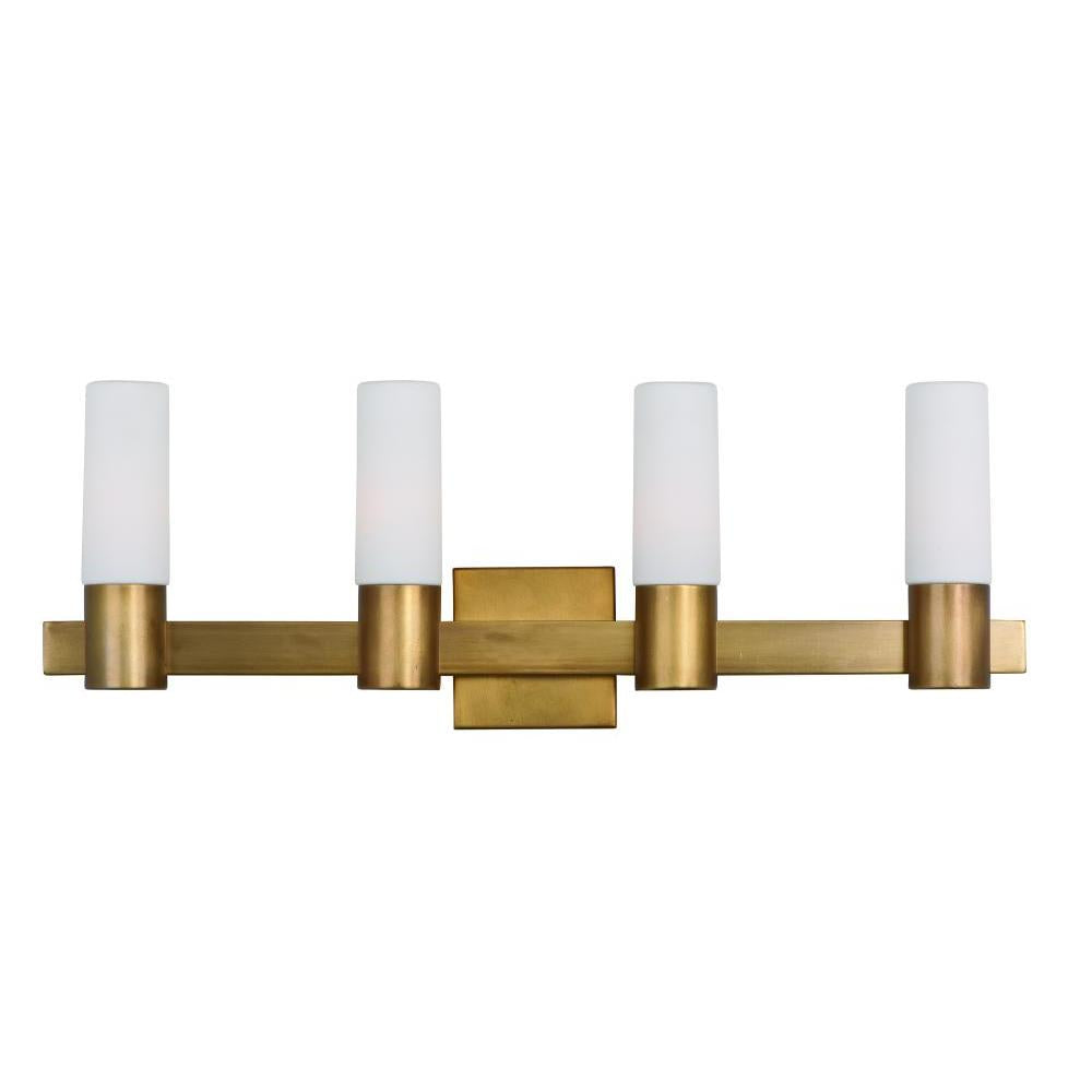 Contessa 28.75 Inch Bathroom Vanity - Natural Aged Brass
