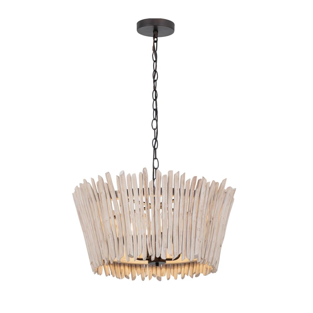 Maxim Lighting BAYWOOD 22424WWTBZ Chandelier - Bronze