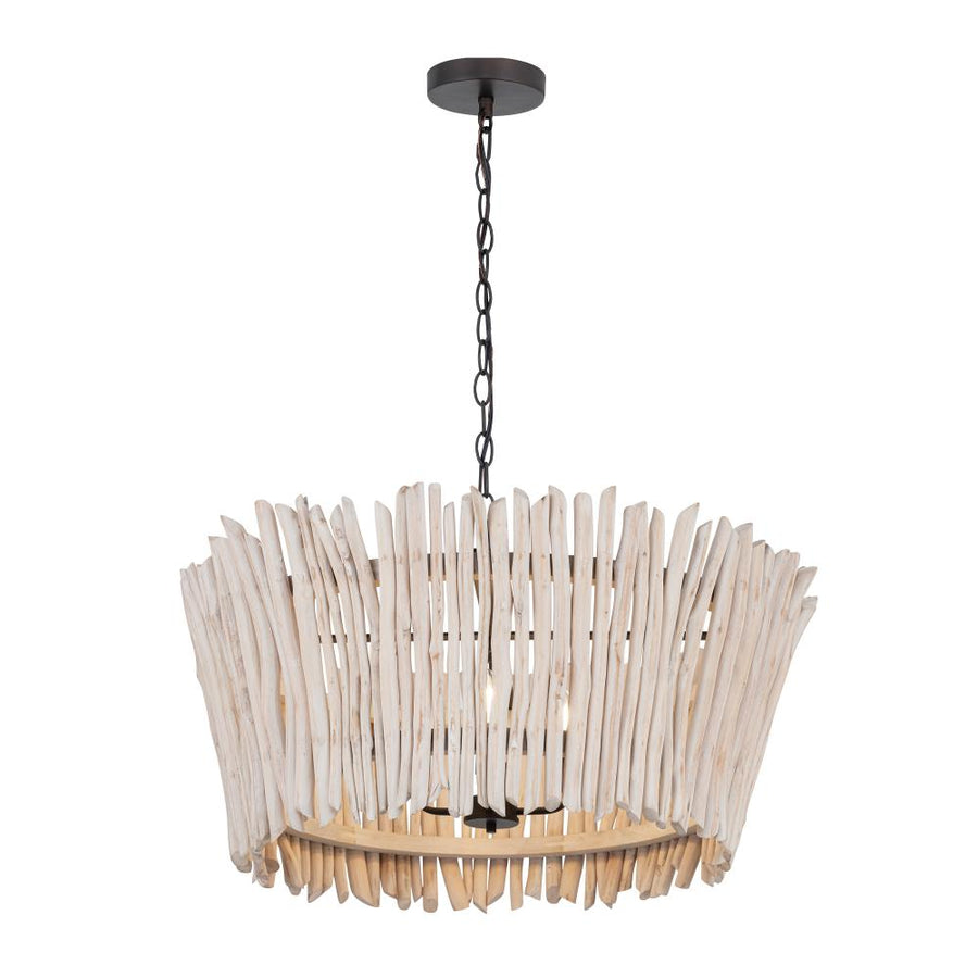 Baywood 3 Inch Chandelier – Textured Bronze