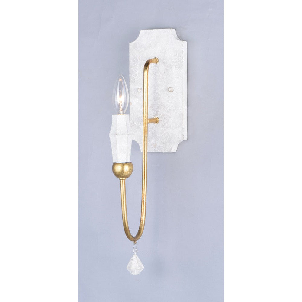 Maxim Lighting CLAYMORE 22432CSTGL Sconce Country Rustic - Gold