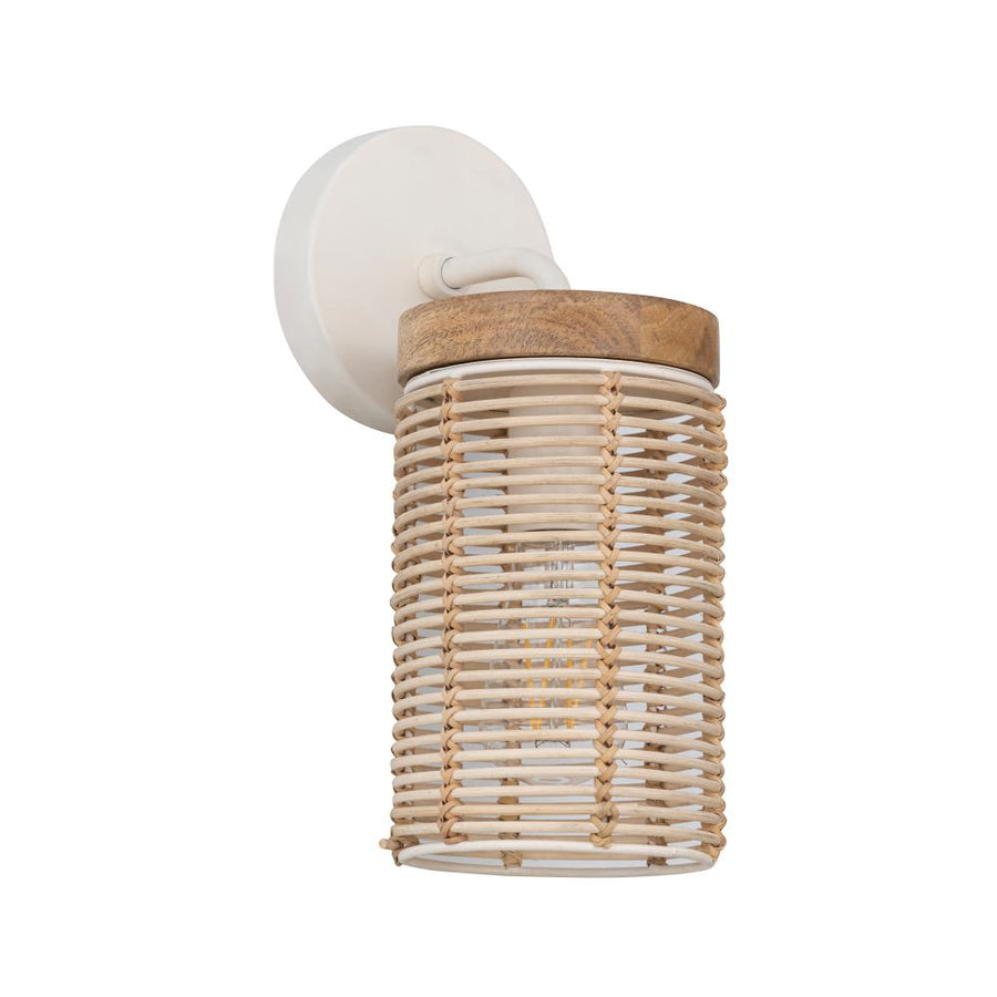 Maxim Lighting 22440NAEC Vannerie 5 Wall Sconce - Ecru