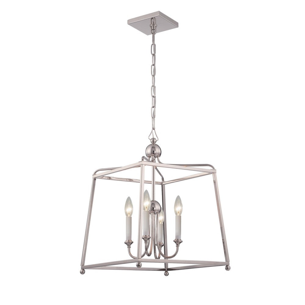 Crystorama SYLVAN 2245-PN Chandelier Contemporary - Polished Nickel