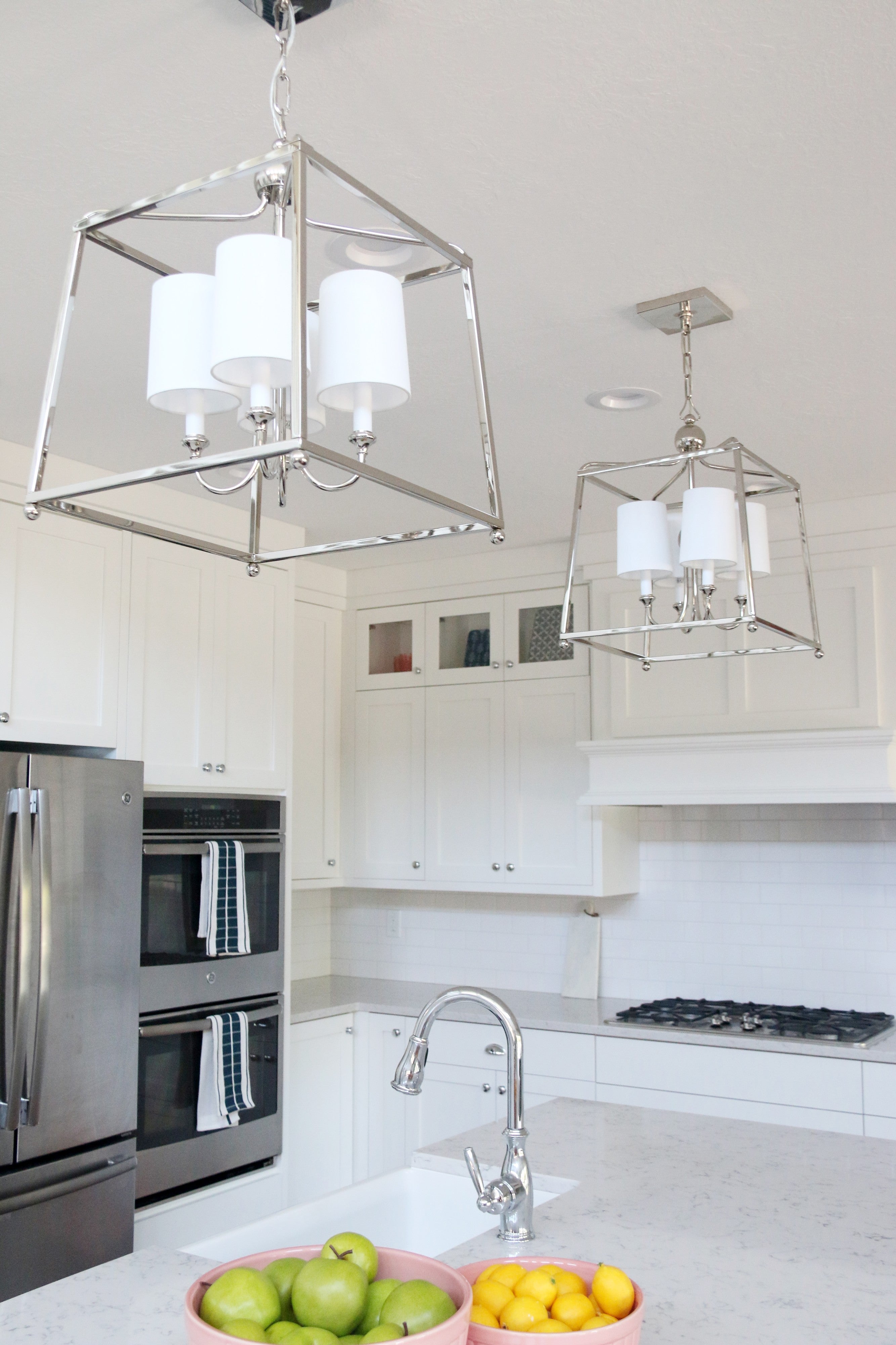 Crystorama Sylvan 2245-PN – 16 Inch – 4 Light – Chandelier – Polished Nickel – Dry Rated