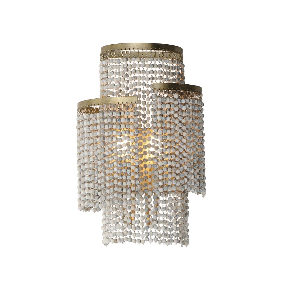 Fontaine 10 Wall Sconce - Golden Silver