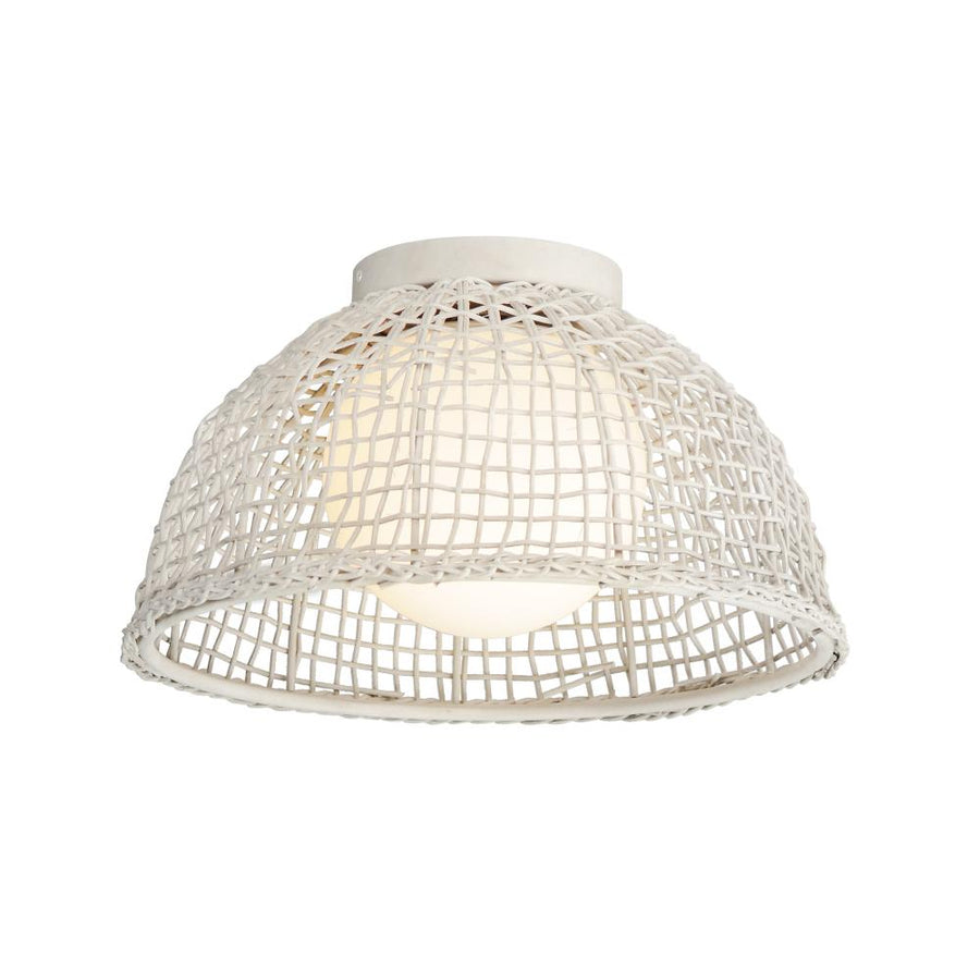Maxim Lighting 22470WWT Cestino 15.75 Inch Flush Mount Light – Weathered White