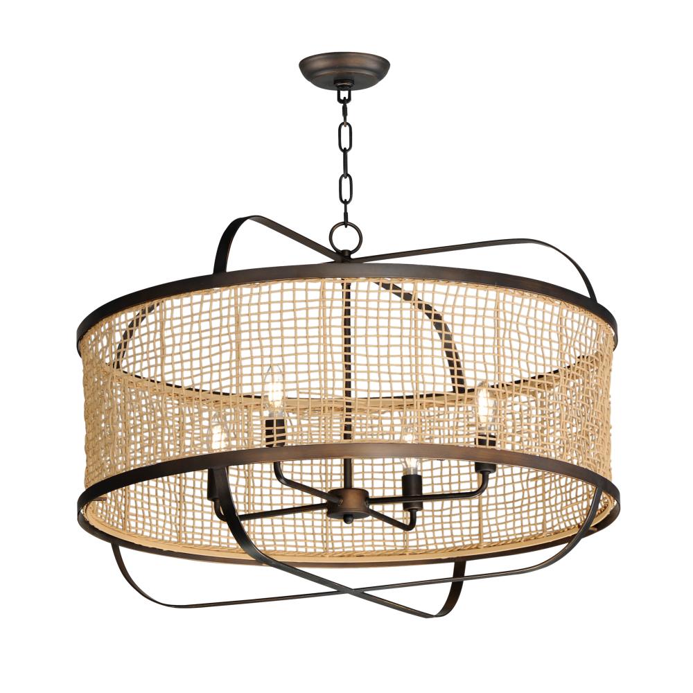 Maxim Lighting CESTINO 22475NAANB Chandelier - Bronze