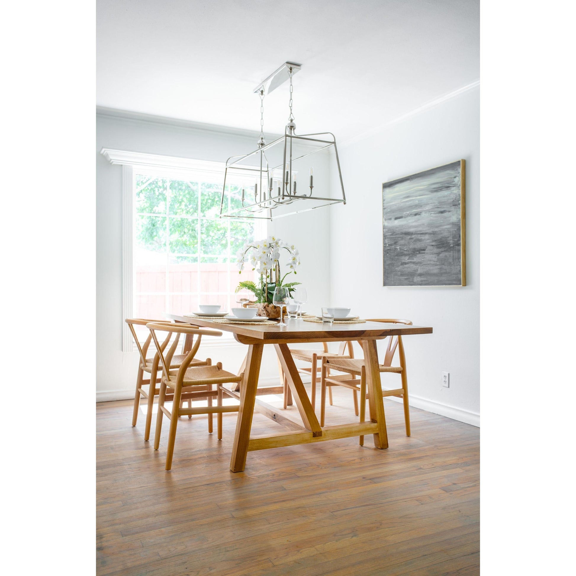 Crystorama Sylvan 2249-PN – 42 Inch – 8 Light – Chandelier – Polished Nickel – Dry Rated