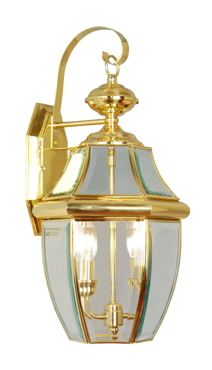 Livex Lighting MONTEREY 2251-02 Exterior Americana - Polished Brass