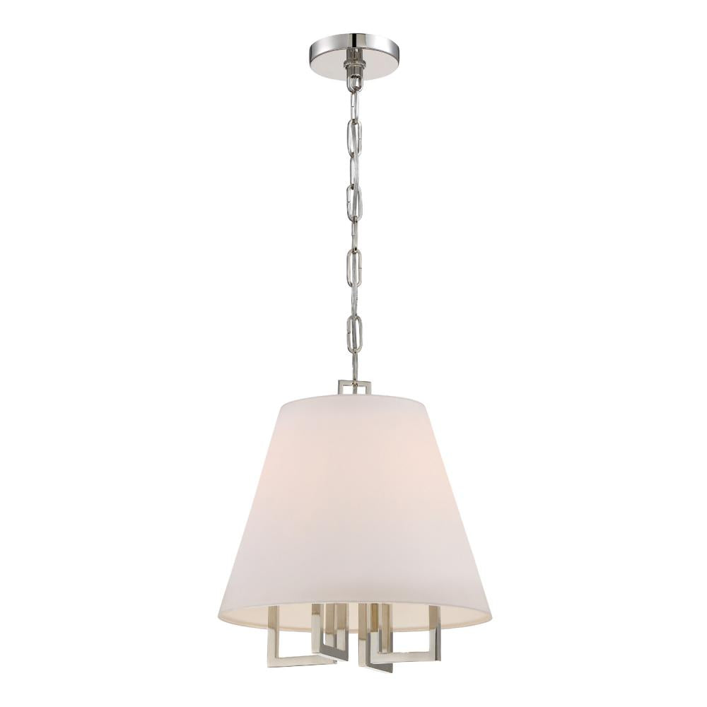 Crystorama WESTWOOD 2254-PN Mini Chandelier Modern - Polished Nickel