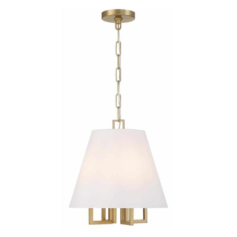 Crystorama WESTWOOD 2254-VG Mini Chandelier Modern - Vibrant Gold