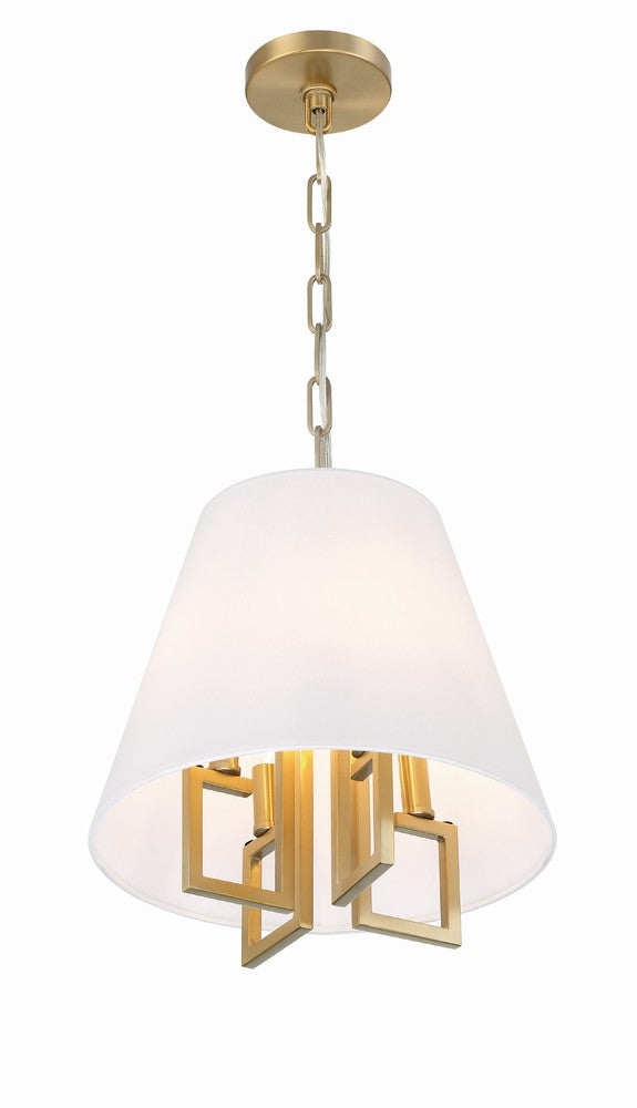 Crystorama WESTWOOD 2254-VG Mini Chandelier Modern - Vibrant Gold