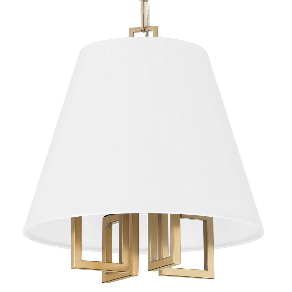 Crystorama WESTWOOD 2254-VG Mini Chandelier Modern - Vibrant Gold