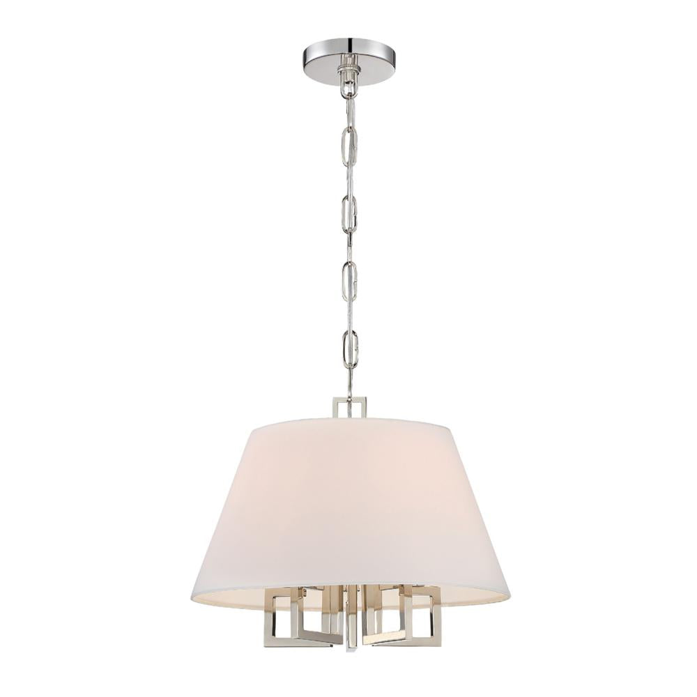 Crystorama WESTWOOD 2255-PN Mini Chandelier Modern - Polished Nickel