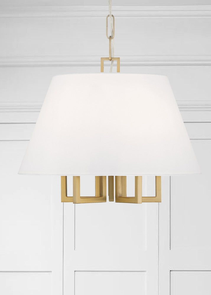 Crystorama WESTWOOD 2255-VG Mini Chandelier Modern - Vibrant Gold