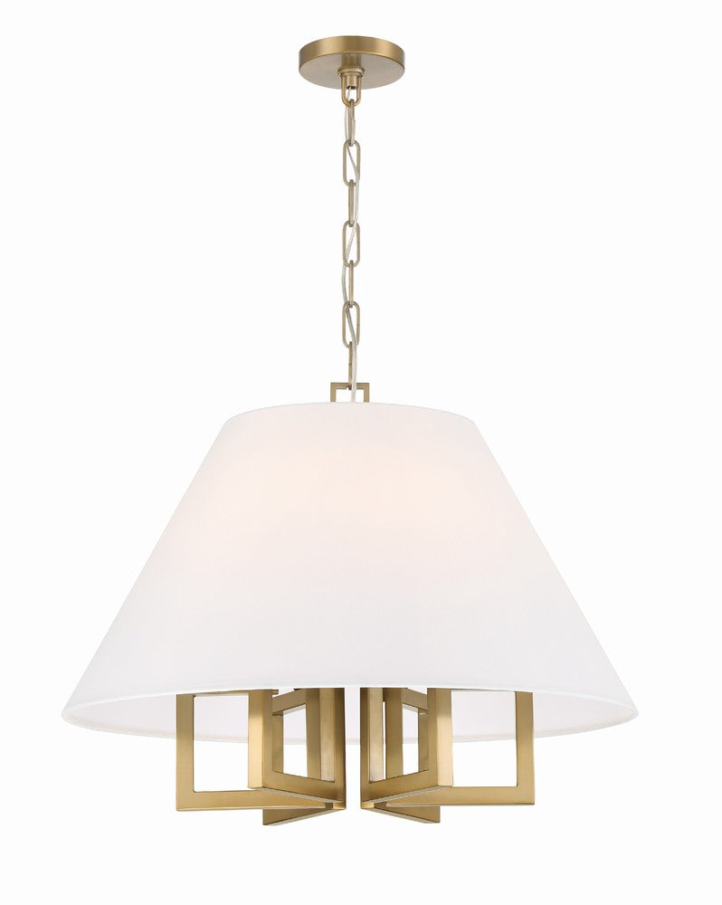 Crystorama WESTWOOD 2256-VG Chandelier Modern - Vibrant Gold