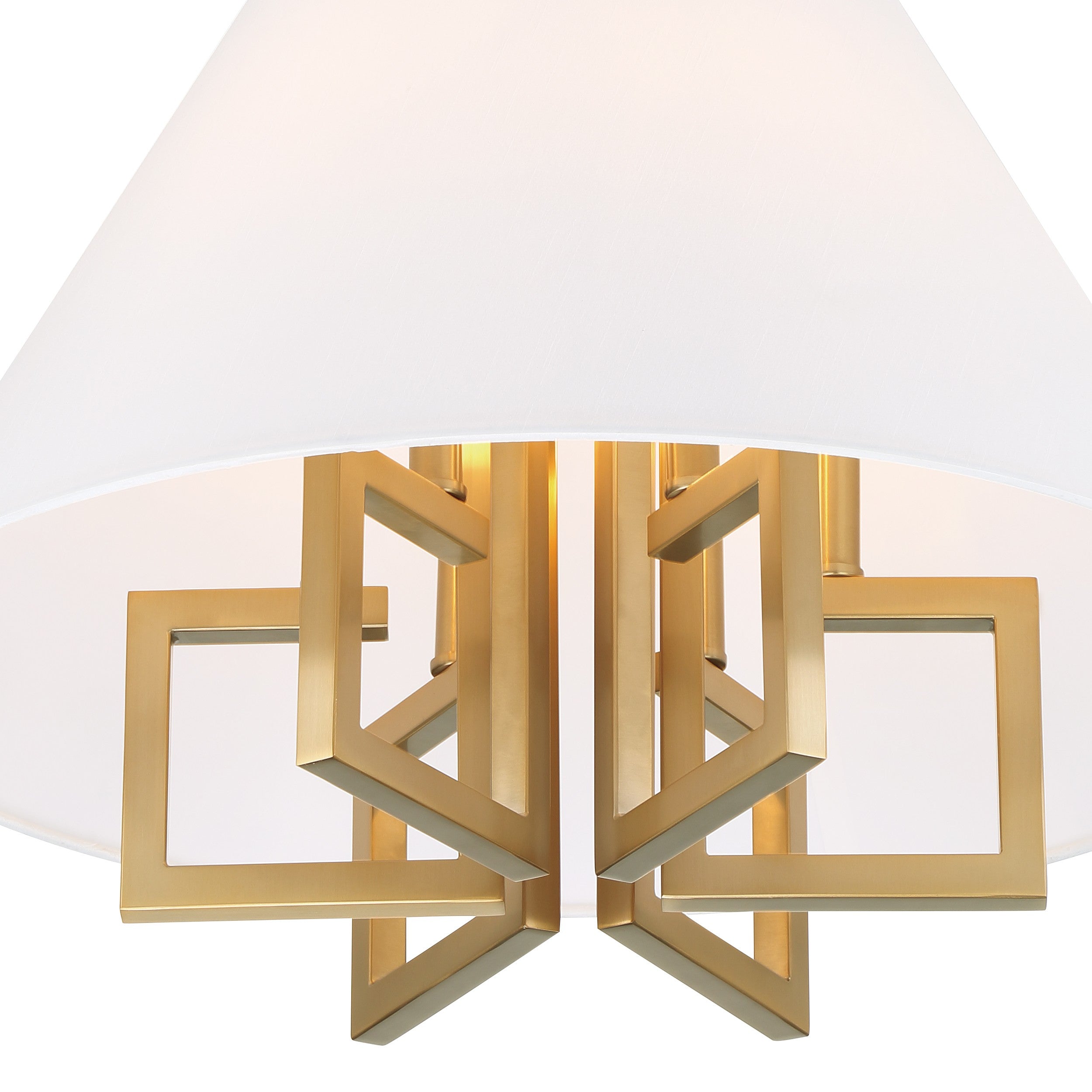 Crystorama Westwood 2256-VG – 24 Inch – 6 Light – Chandelier – Vibrant Gold – Dry Rated
