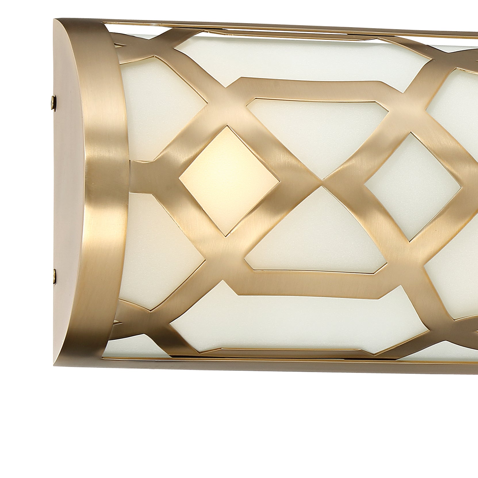 Crystorama Jennings 2264-AG-LED – 24 Inch – Bath Vanity Light – Aged Brass – Damp Rated