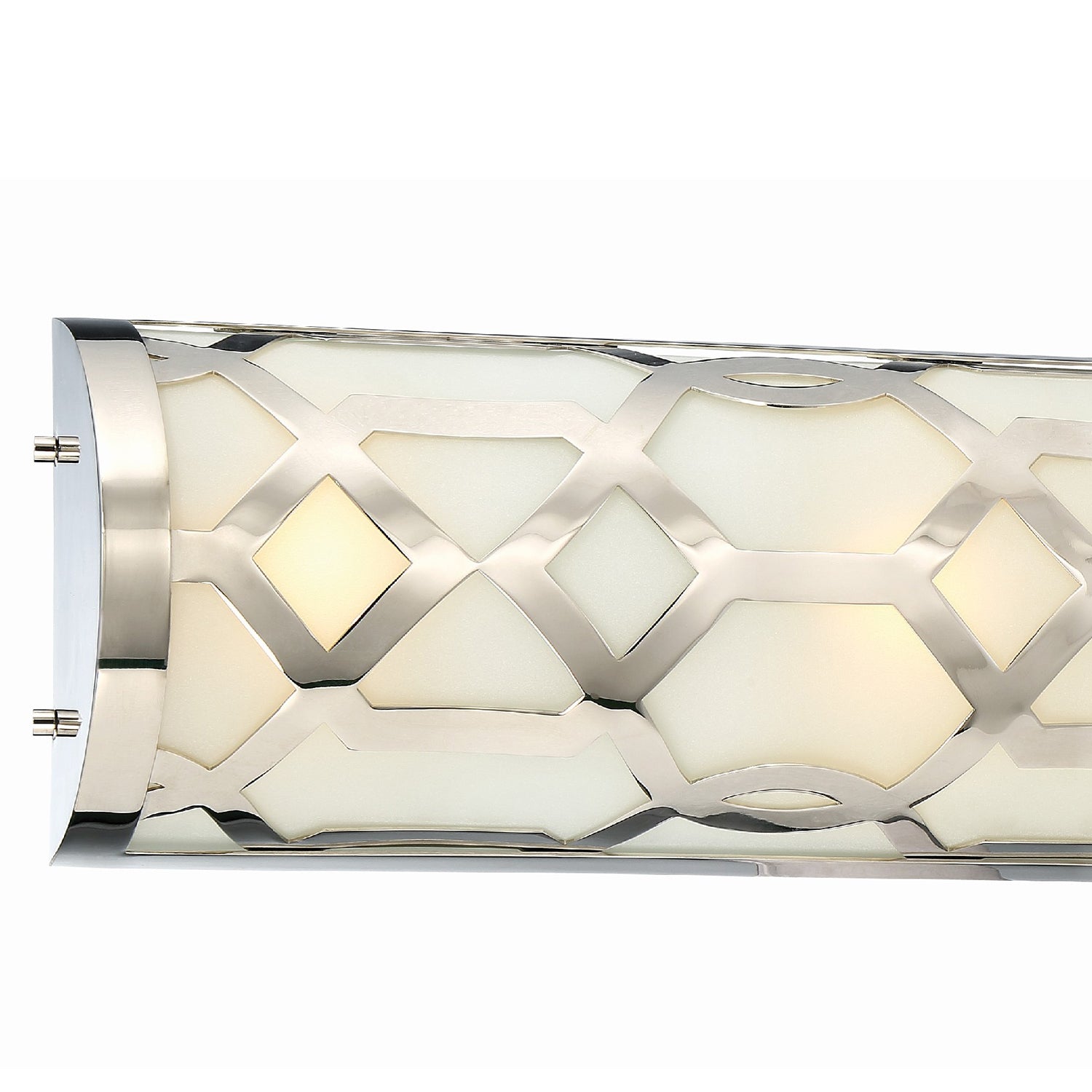 Crystorama Jennings 2264-PN-LED – 24 Inch – Bath Vanity Light – Polished Nickel – Damp Rated