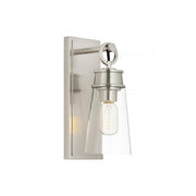 1 Light Wall Sconce-Clear