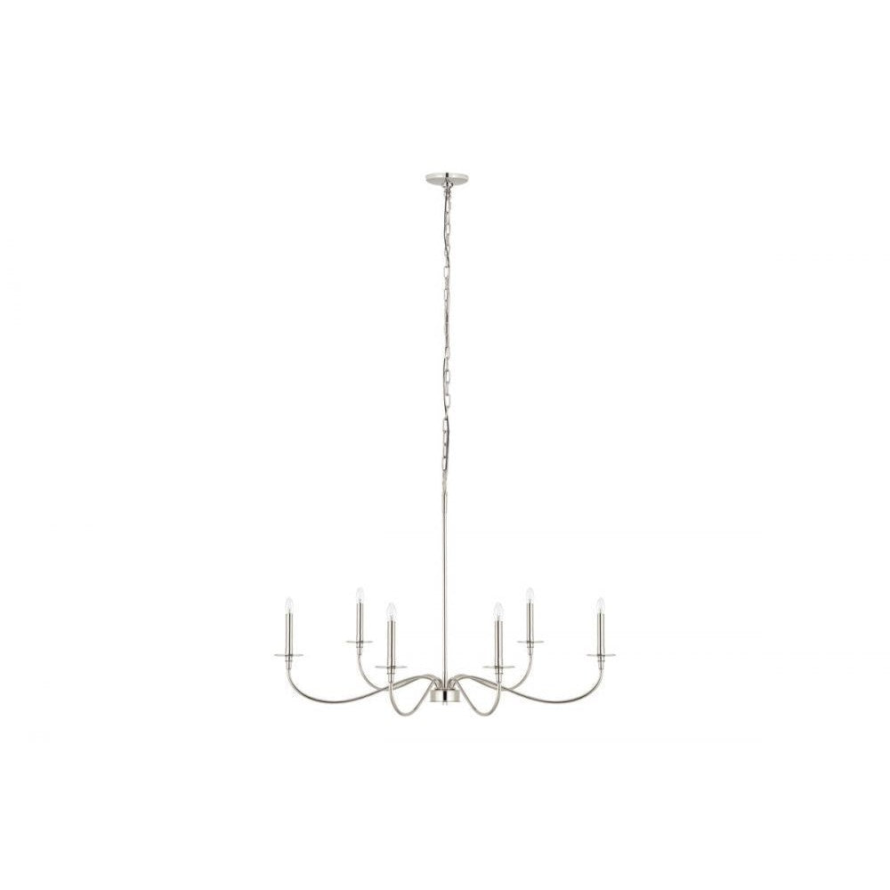 Z-Lite Lighting 2301-42PN Chandelier Americana - Nickel