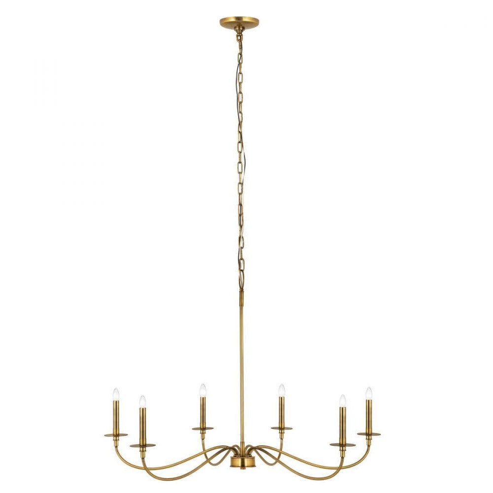 Z-Lite Lighting 2301-42RB Chandelier Americana - Brass