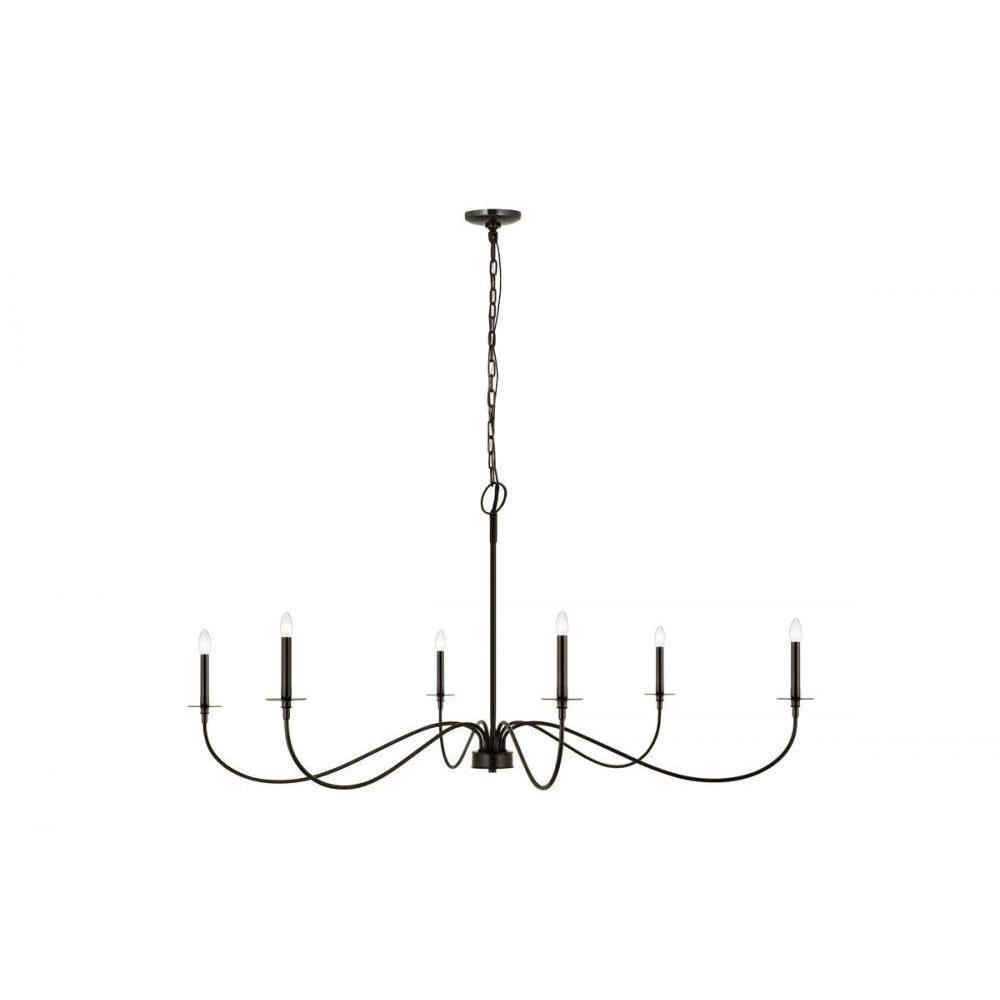 6 Light Chandelier