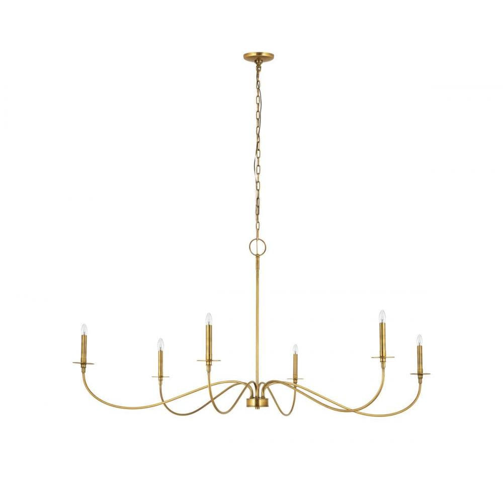 6 Light Chandelier