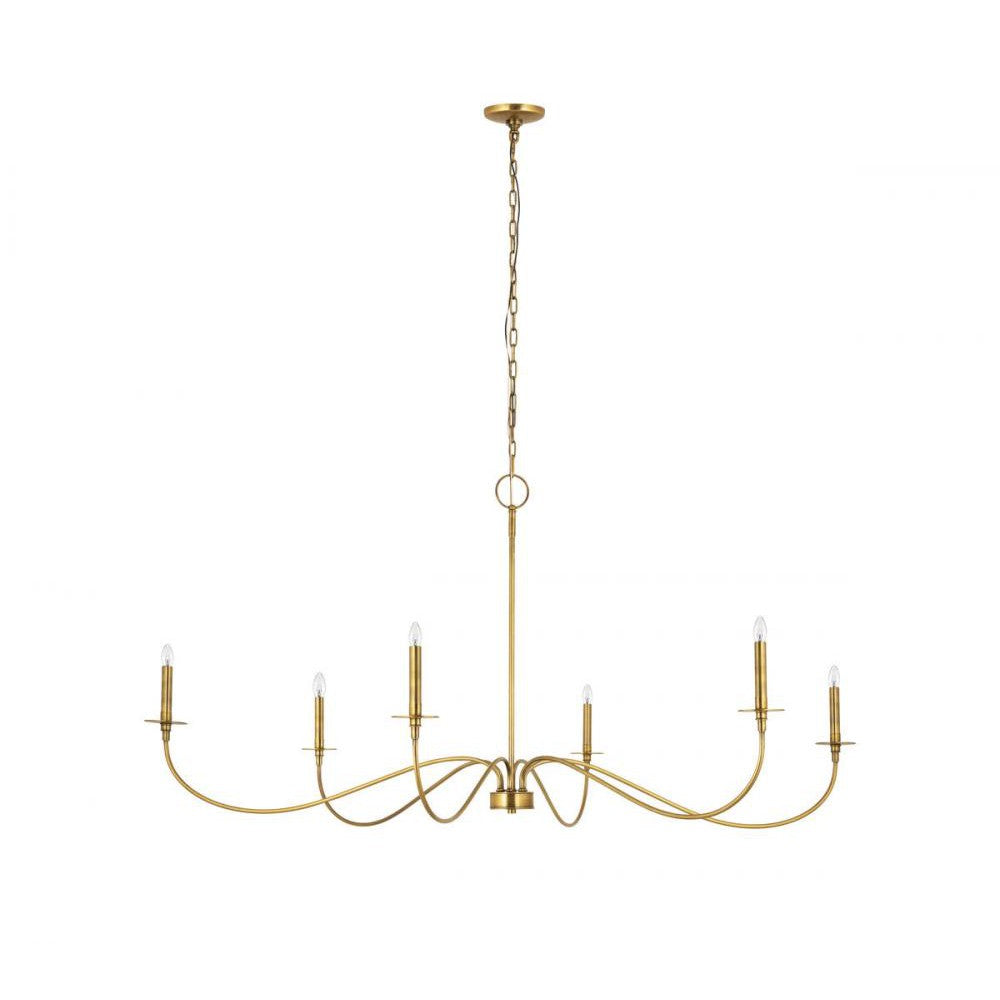 Z-Lite Lighting 2301-63RB Chandelier Americana - Brass