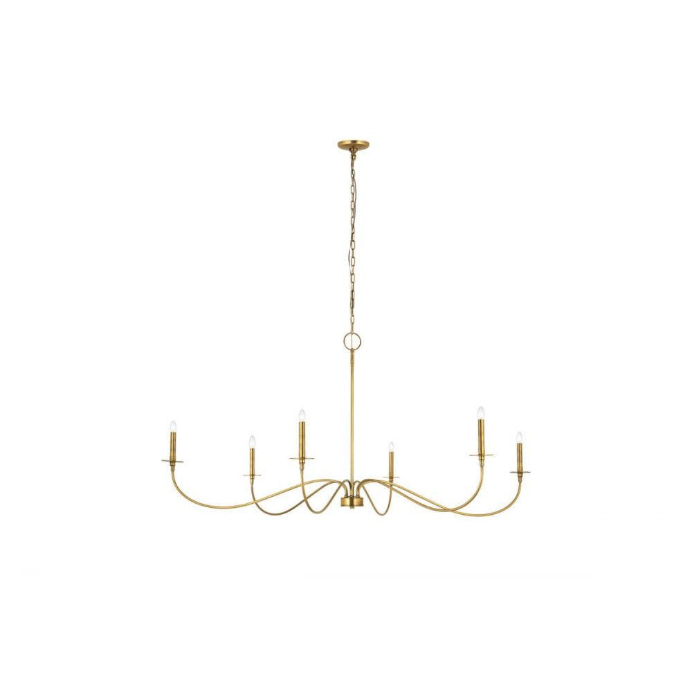 Z-Lite Lighting 2301-63RB Chandelier Americana - Brass