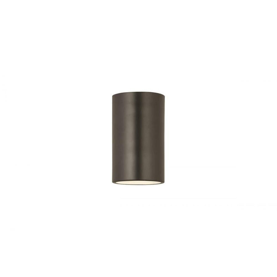 1 Light Flush Mount Light-Bronze