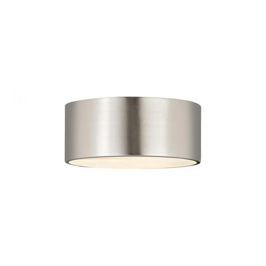 2 Light Flush Mount Light-Brushed Nickel