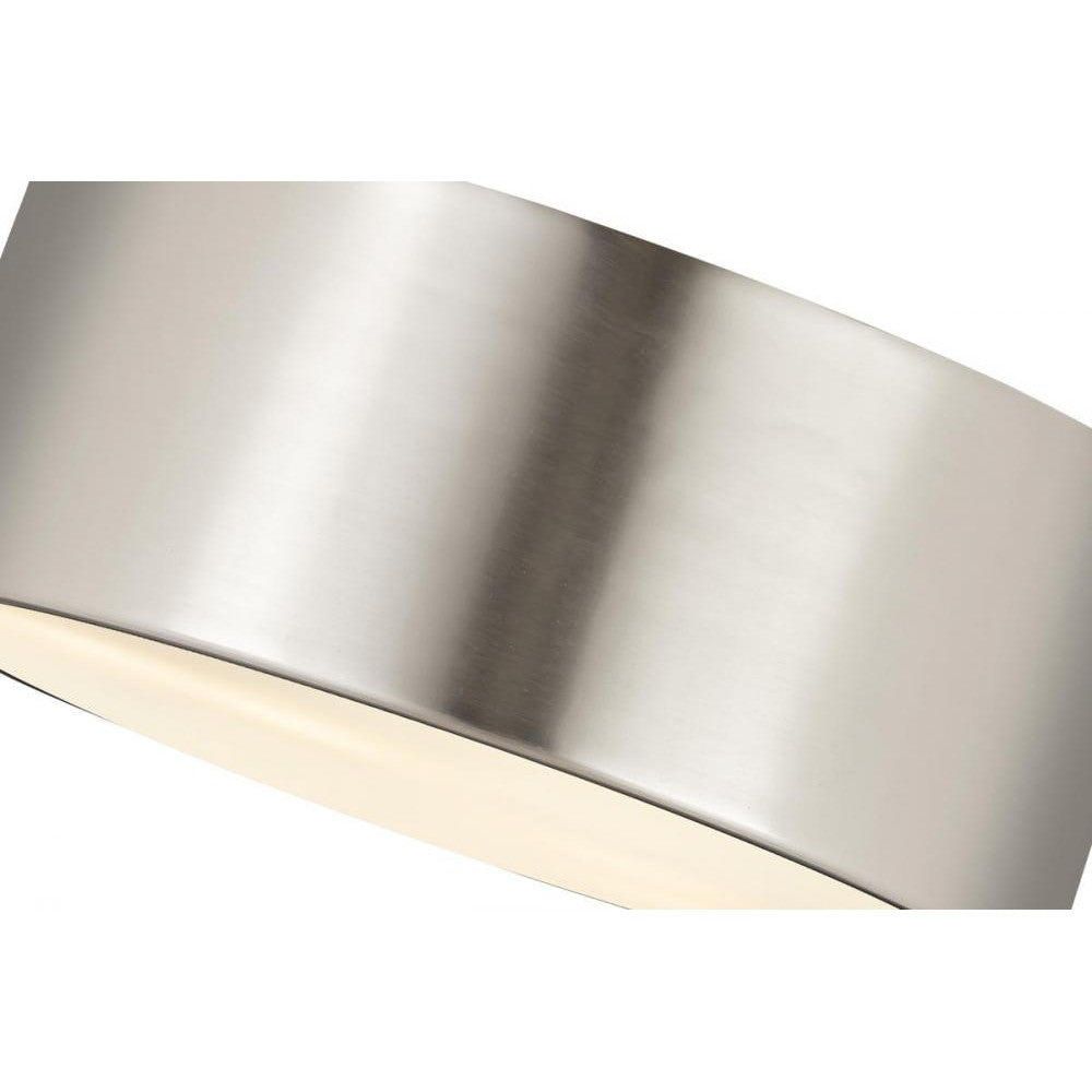 Z-Lite Lighting 2302F2-BN Flush Mount Industrial - Nickel