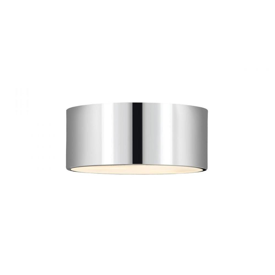 2 Light Flush Mount Light-Chrome