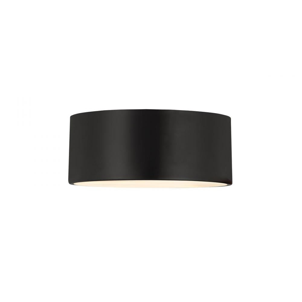 Z-Lite Lighting 2302F2-MB Flush Mount Industrial - Black