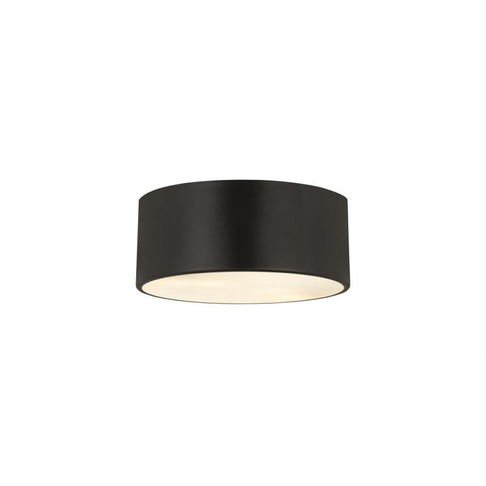 Z-Lite Lighting 2302F2-MB Flush Mount Industrial - Black