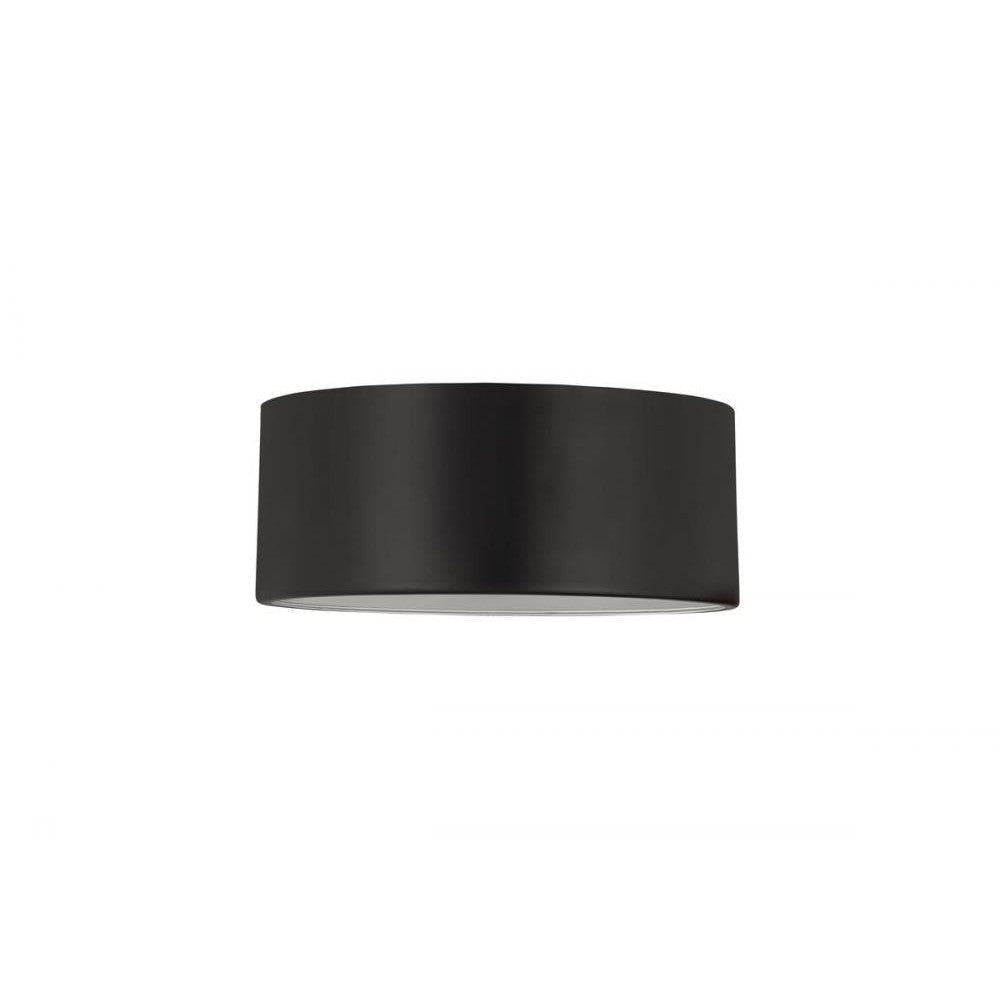 Z-Lite Lighting 2302F2-MB Flush Mount Industrial - Black