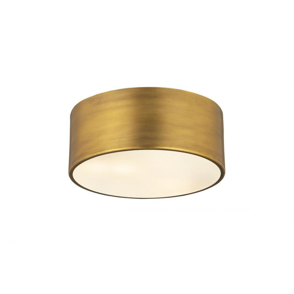 Z-Lite Lighting 2302F2-RB Flush Mount Industrial - Brass