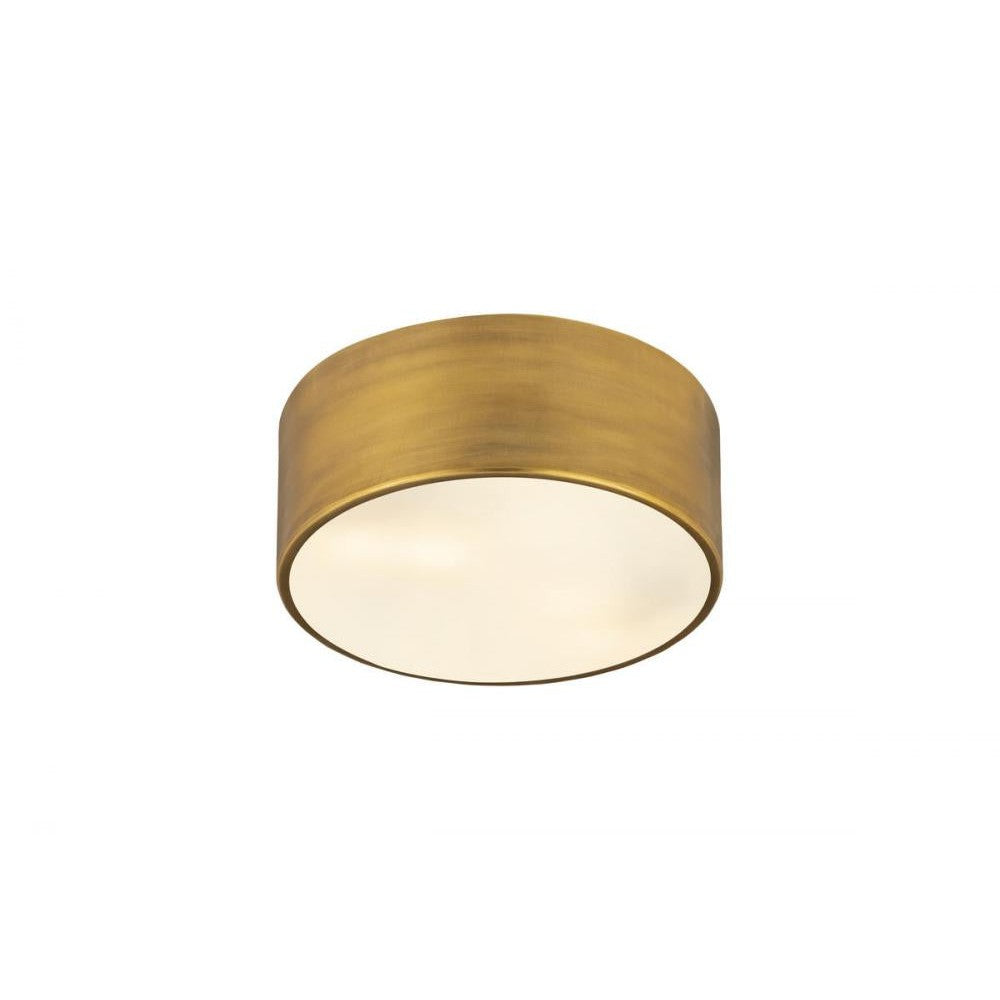 Z-Lite Lighting 2302F2-RB Flush Mount Industrial - Brass