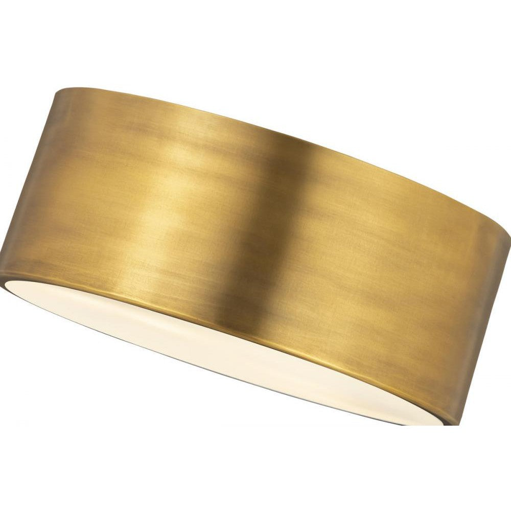 Z-Lite Lighting 2302F2-RB Flush Mount Industrial - Brass