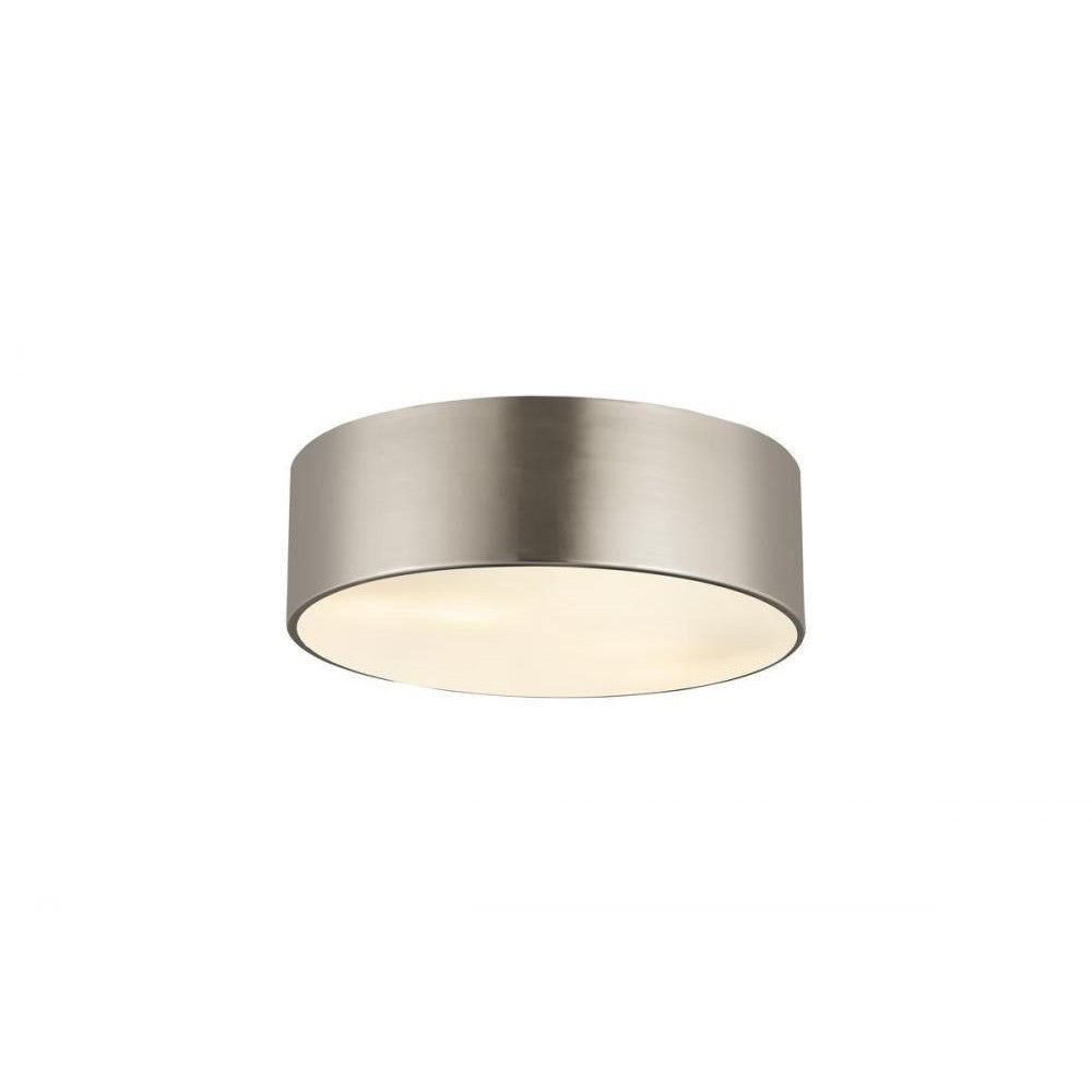 Z-Lite Lighting 2302F3-BN Flush Mount Industrial - Nickel