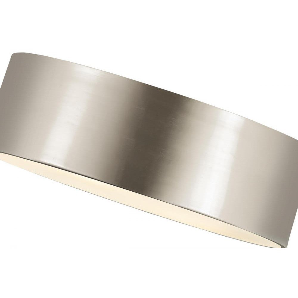 Z-Lite Lighting 2302F3-BN Flush Mount Industrial - Nickel