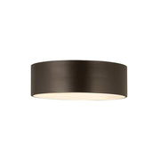3 Light Flush Mount Light-Bronze
