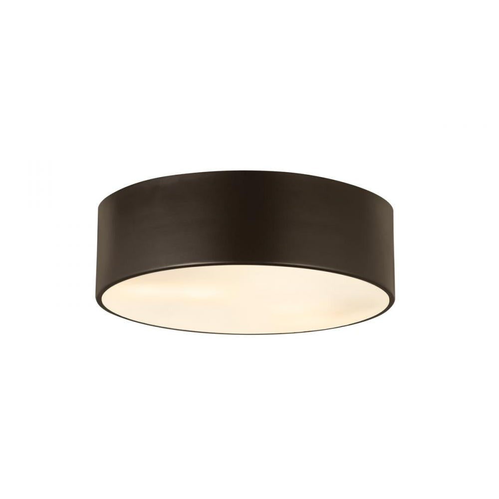 Z-Lite Lighting 2302F3-BRZ Flush Mount Industrial - Bronze