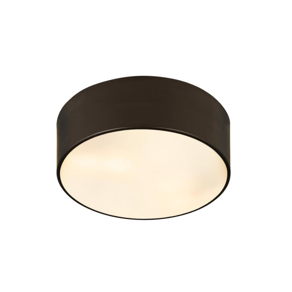 Z-Lite Lighting 2302F3-BRZ Flush Mount Industrial - Bronze